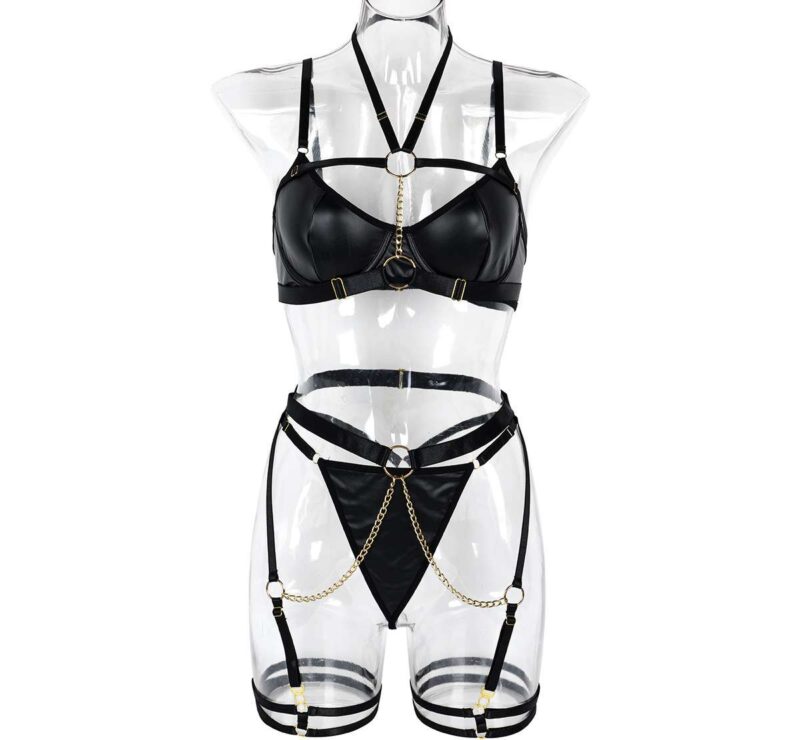 Luxury Three Piece Lingerie Set - Image 9