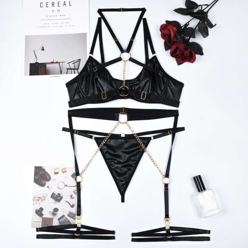 Luxury Three Piece Lingerie Set - Image 8