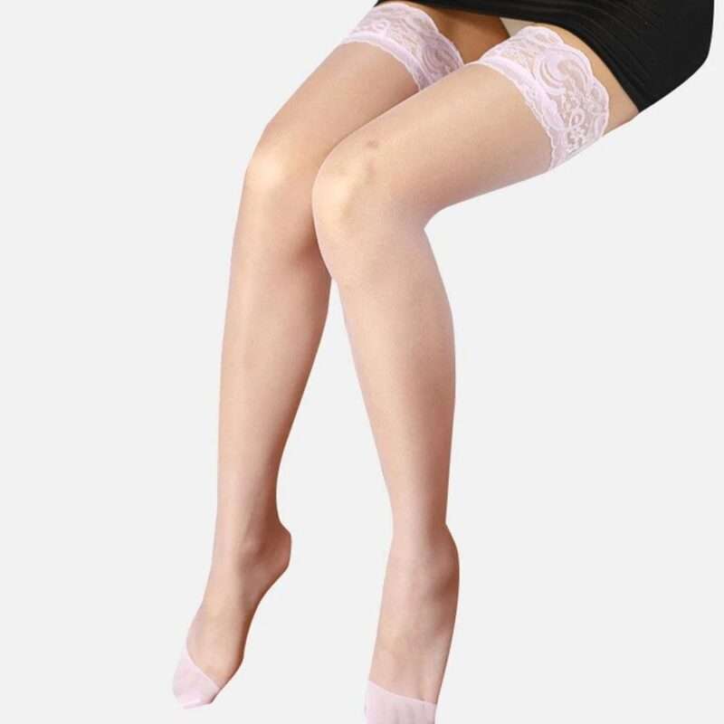 Sexy Lace Trim Stockings - Image 5