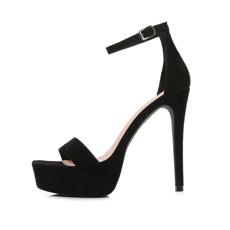 Square Toe Stiletto High Heels - Image 2